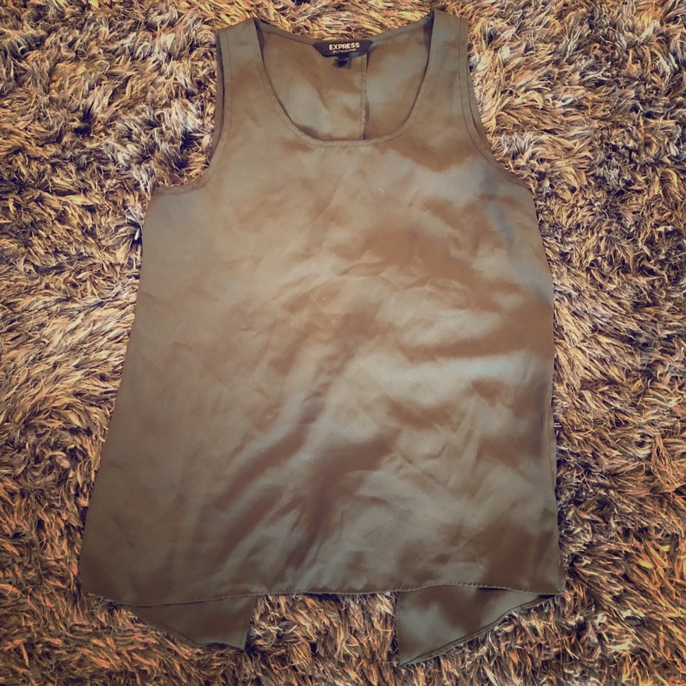 Express Tank Top with Back Slit Size XS